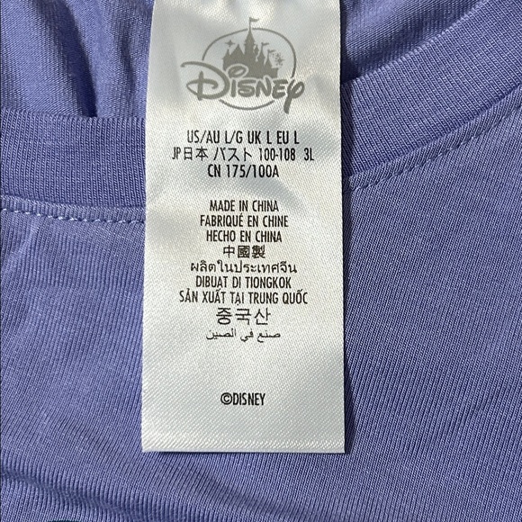 Disney Eeyore Pajama Set Size Large Winnie the Pooh Purple - Picture 4 of 4